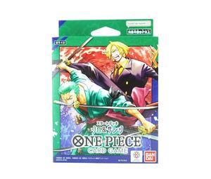 Buy One Piece Card Game Start Deck "Zoro & Sanji" at Sasom – Authentic and Ready to Ship