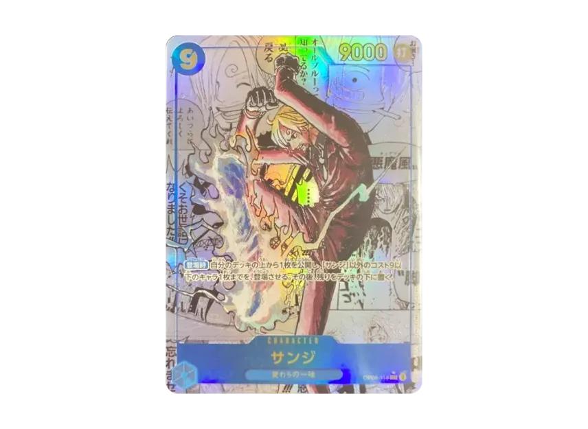 One Piece One Piece Sanji SEC-SP (Comic Parallel) [OP06-119](Premium Booster "One Piece Card The Best vol.2")
