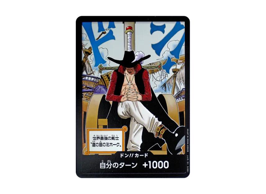 One Piece One Piece DON!! Card : Dracule Mihawk (Booster Pack "THE AZURE SEA'S SEVEN")