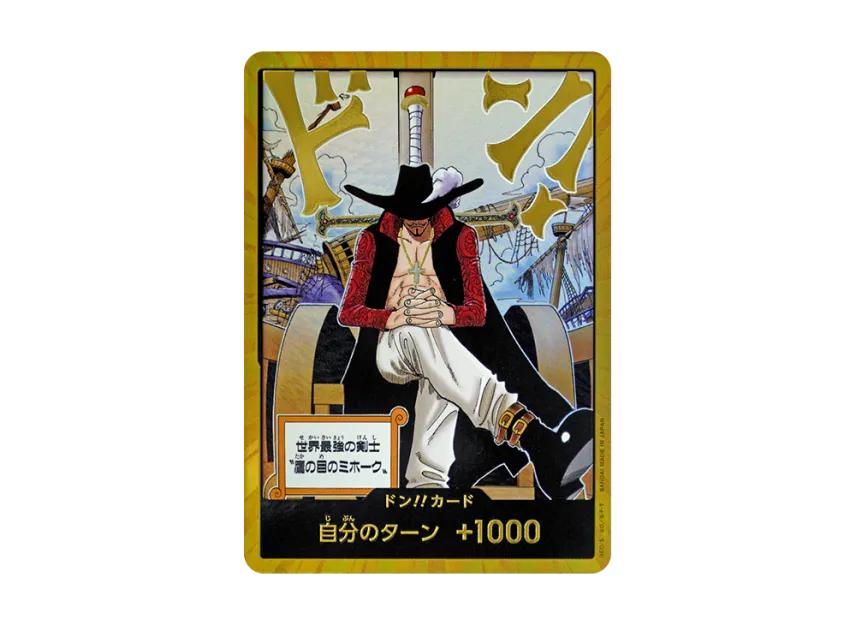 One Piece One Piece DON!! Card : Dracule Mihawk Super Parallel (Booster Pack "THE AZURE SEA'S SEVEN")