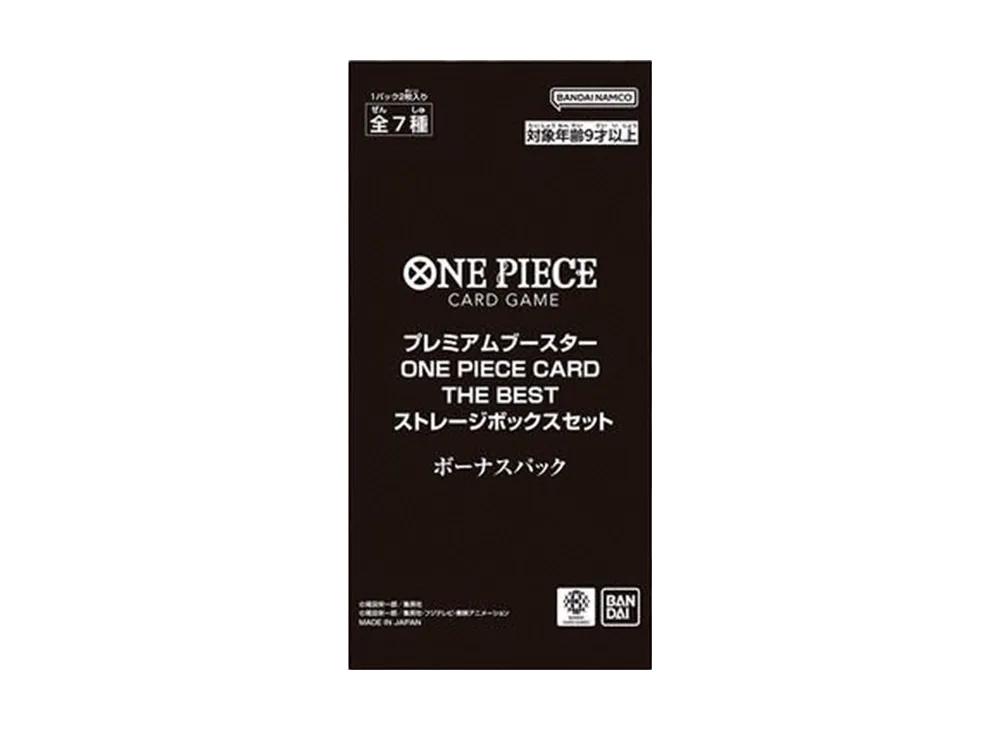 One Piece One Piece Card Game Card The Best Storage Box Set Bonus Pack