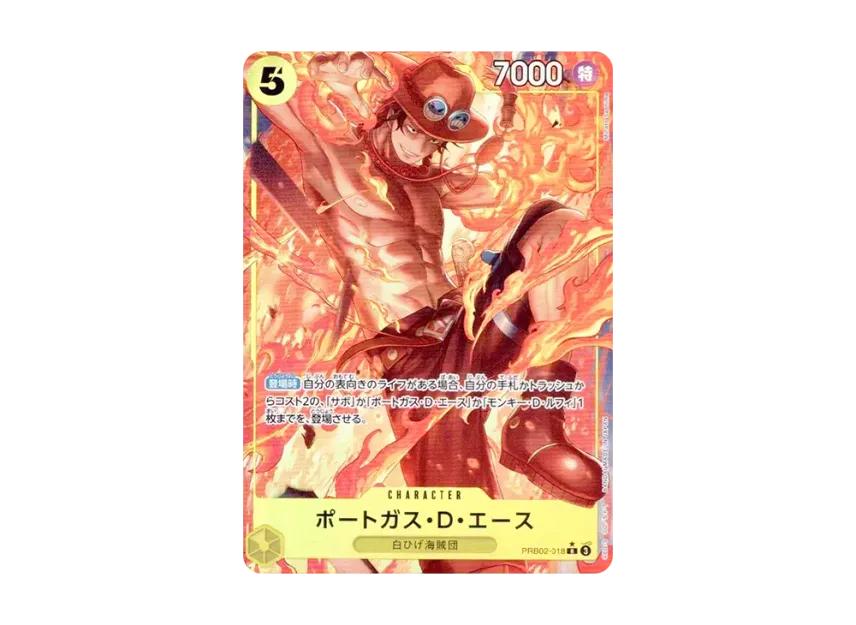 One Piece One Piece Portgas.D.Ace R-P [PRB02-018](Premium Booster "One Piece Card The Best vol.2")
