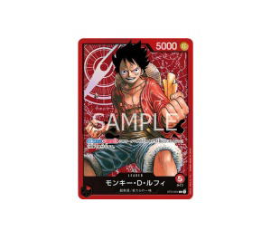 Buy One Piece Monkey.D.Luffy L [ST01-001] "Straw Hat Crew" (JP) at Sasom – Authentic and Ready to Ship