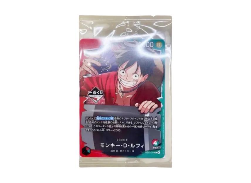One Piece One Piece Monkey.D.Luffy L :Unopen [OP13-001](Promotional Card "Ichibansho CARD GAME Purchase Bonus")