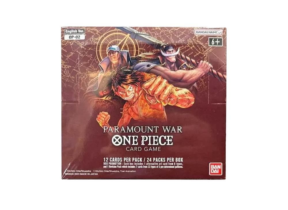 One Piece One Piece Card Game Booster Pack Paramount War EN Box