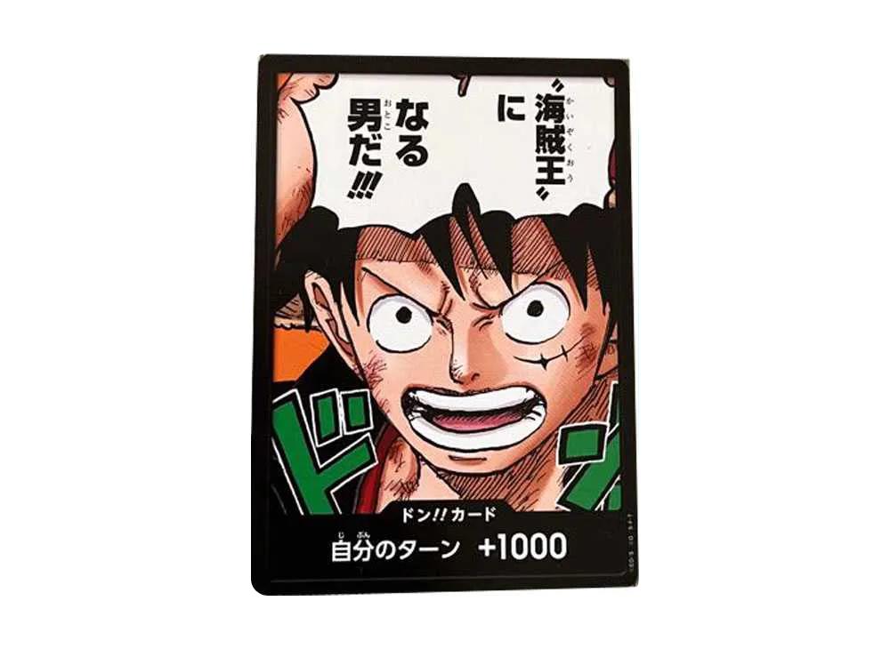 One Piece One Piece DON!! Card : Luffy (Promotional Card "Sikyo JUMP 2023.4 Freebie")