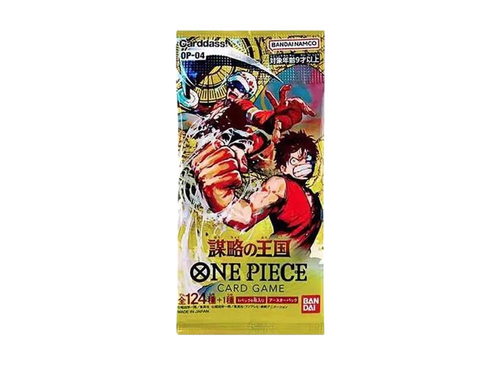 One Piece One Piece Card Game Booster Pack The Kingdoms Of Intrigue Pack