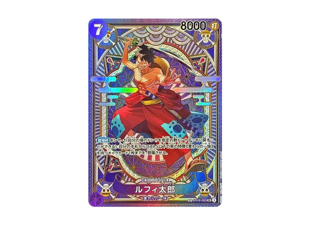 One Piece One Piece Luffy Taro SR-SPC [ST18-005](Booster Pack "A Fist of Divine Speed")