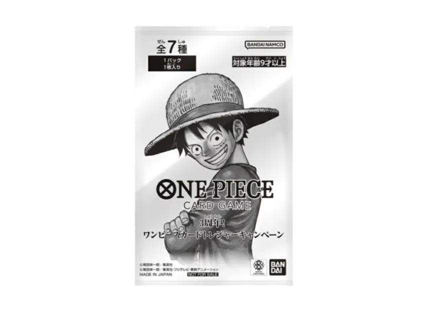 One Piece One Piece Card Game Promotional Card "3th ! Card Treasure Campaign"