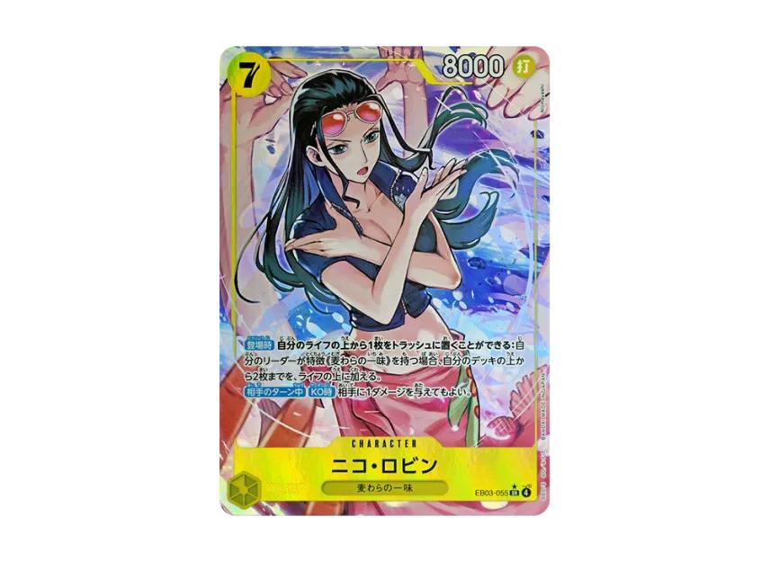 One Piece One Piece Nico Robin SR-P [EB03-055](Extra Booster " Heroines edition")
