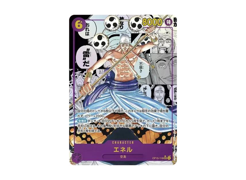 One Piece One Piece Enel SEC-SP (Comic Parallel) [OP15-118](Booster Pack "Adventure on KAMI’s Island")