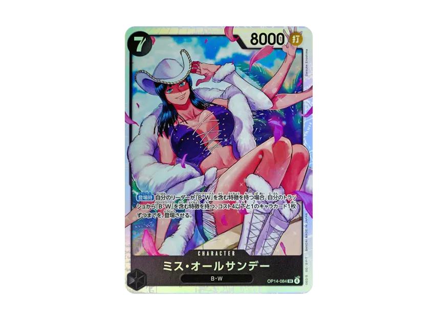 One Piece One Piece Ms. All Sunday SR [OP14-084](Booster Pack "THE AZURE SEA'S SEVEN")
