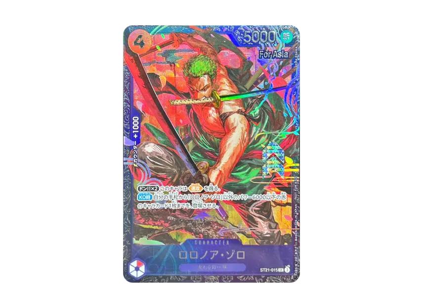 One Piece One Piece Roronoa Zoro SR [ST21-015](Promotional Card "Flagship Battle Top 8 Souvenirs") for Asia