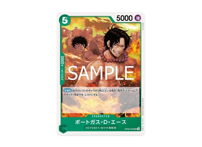 One Piece One Piece Portgas.D.Ace UC [OP09-035](Start Deck "Green Yellow Yamato")