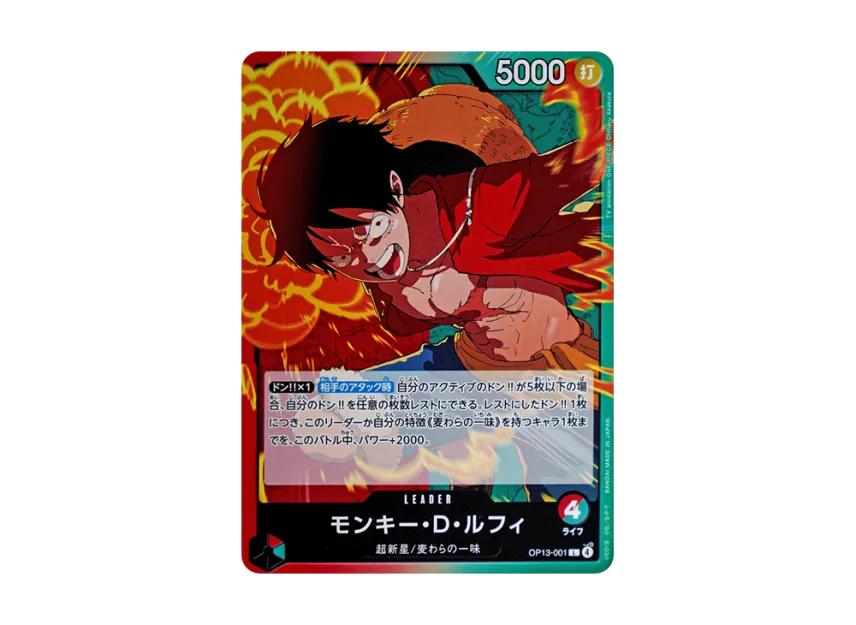 One Piece One Piece Monkey.D.Luffy L [OP13-001](Booster Pack "CARRYING ON HIS WILL")