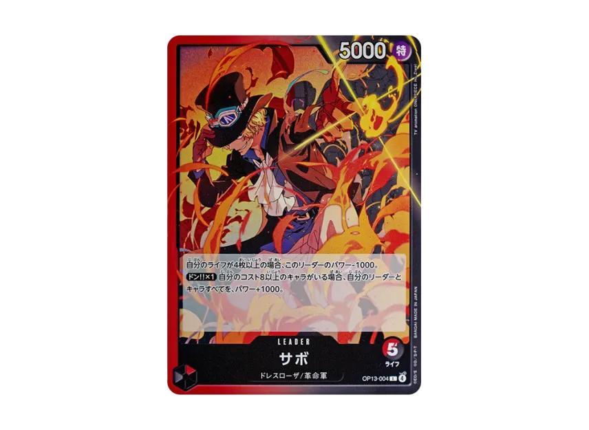 One Piece One Piece Sabo L [OP13-004](Booster Pack "CARRYING ON HIS WILL")