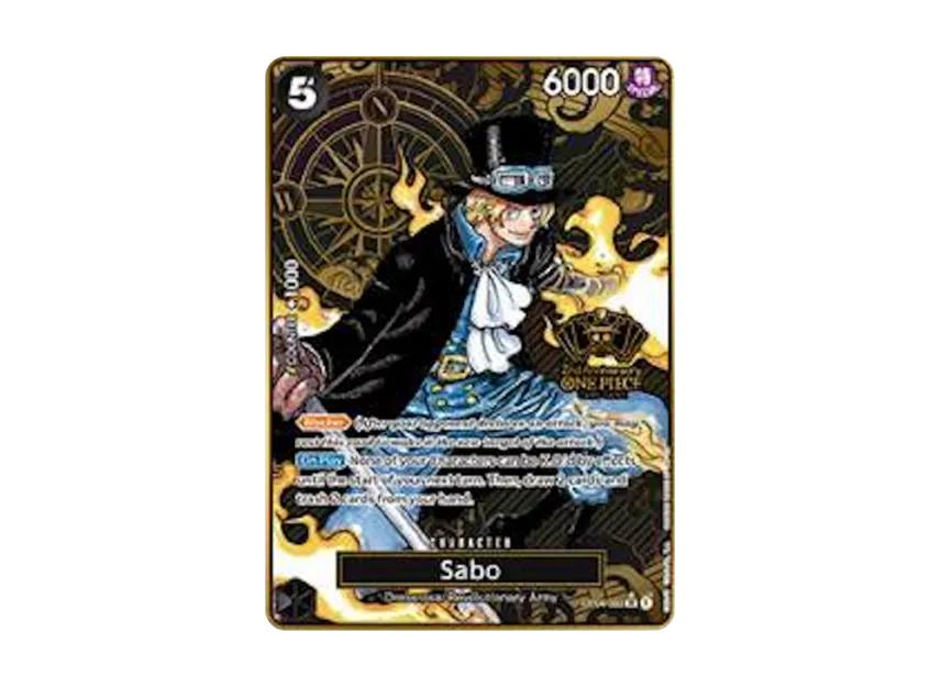 One Piece One Piece Sabo SR [OP04-083] [EN](ANNIVERSARY SET "Japanese 2nd ANNIVERSARY SET")