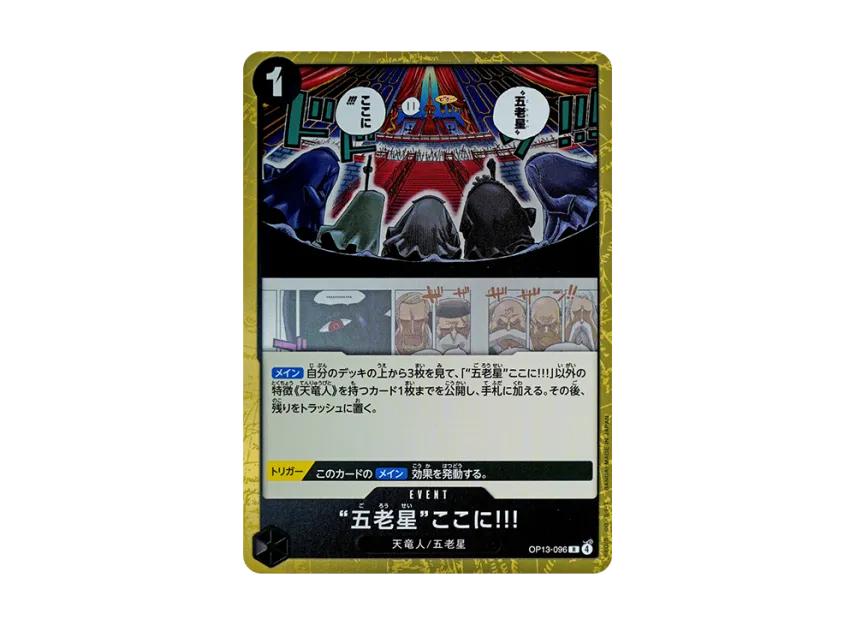 One Piece One Piece The Five Elders here they are!!! R [OP13-096](Booster Pack "CARRYING ON HIS WILL")