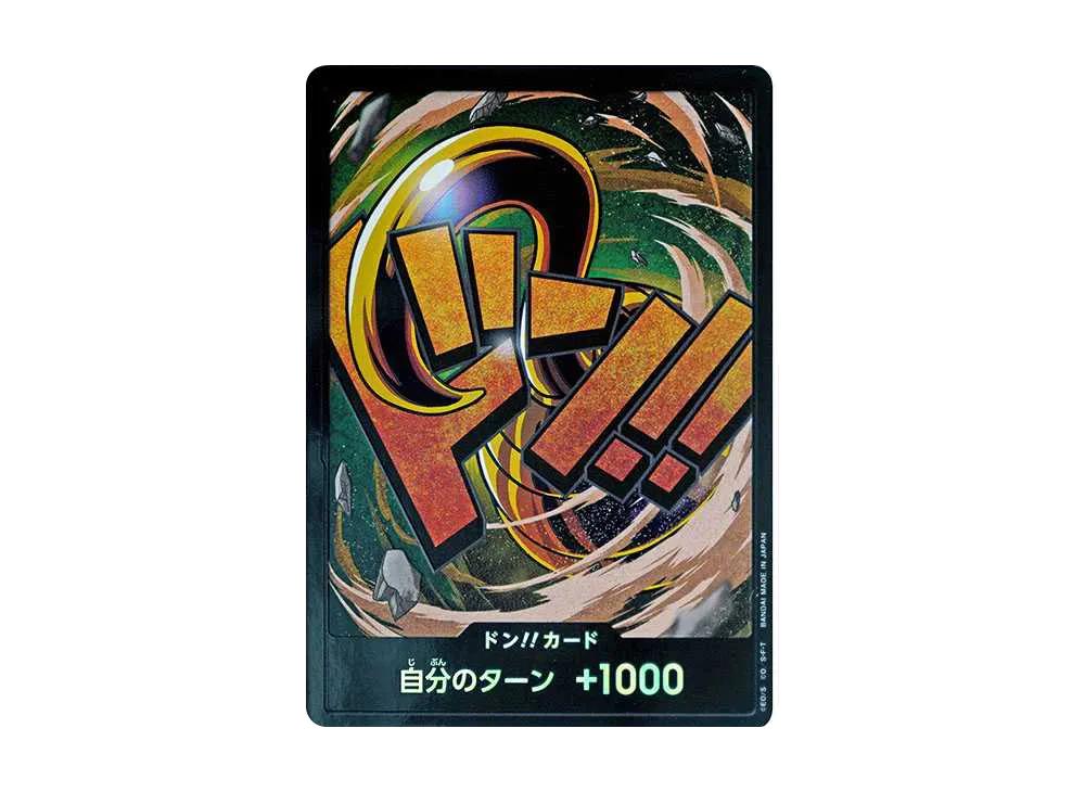 One Piece One Piece DON!! Card : Crocodile Parallel (Premium Booster " Card The Best")
