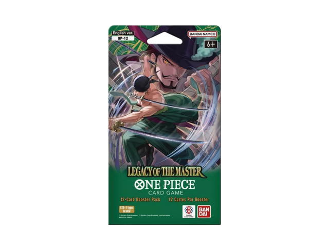 One Piece One Piece [OP-12] "Legacy of The Master" Sleeved Booster Pack (EN) - view 1