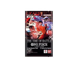 Buy One Piece [OP-16] "The Time of Battle" Booster Pack (EN) at Sasom – Authentic and Ready to Ship