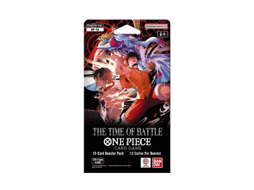 One Piece One Piece [OP-16] "The Time Of Battle" Sleeved Booster Pack (EN)