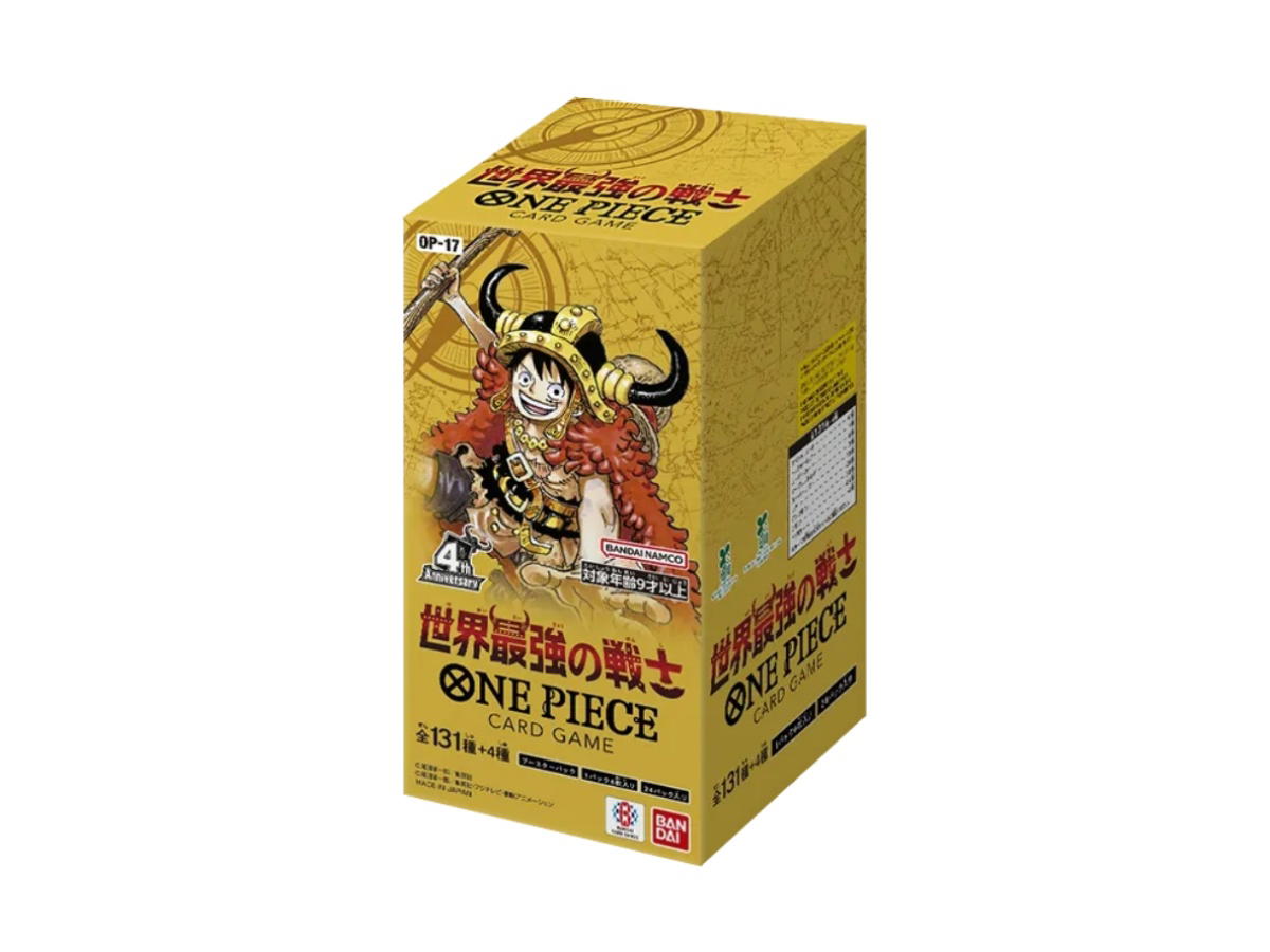 One Piece One Piece [OP-17] "The World's Strongest Warriors" Booster Box (JP)