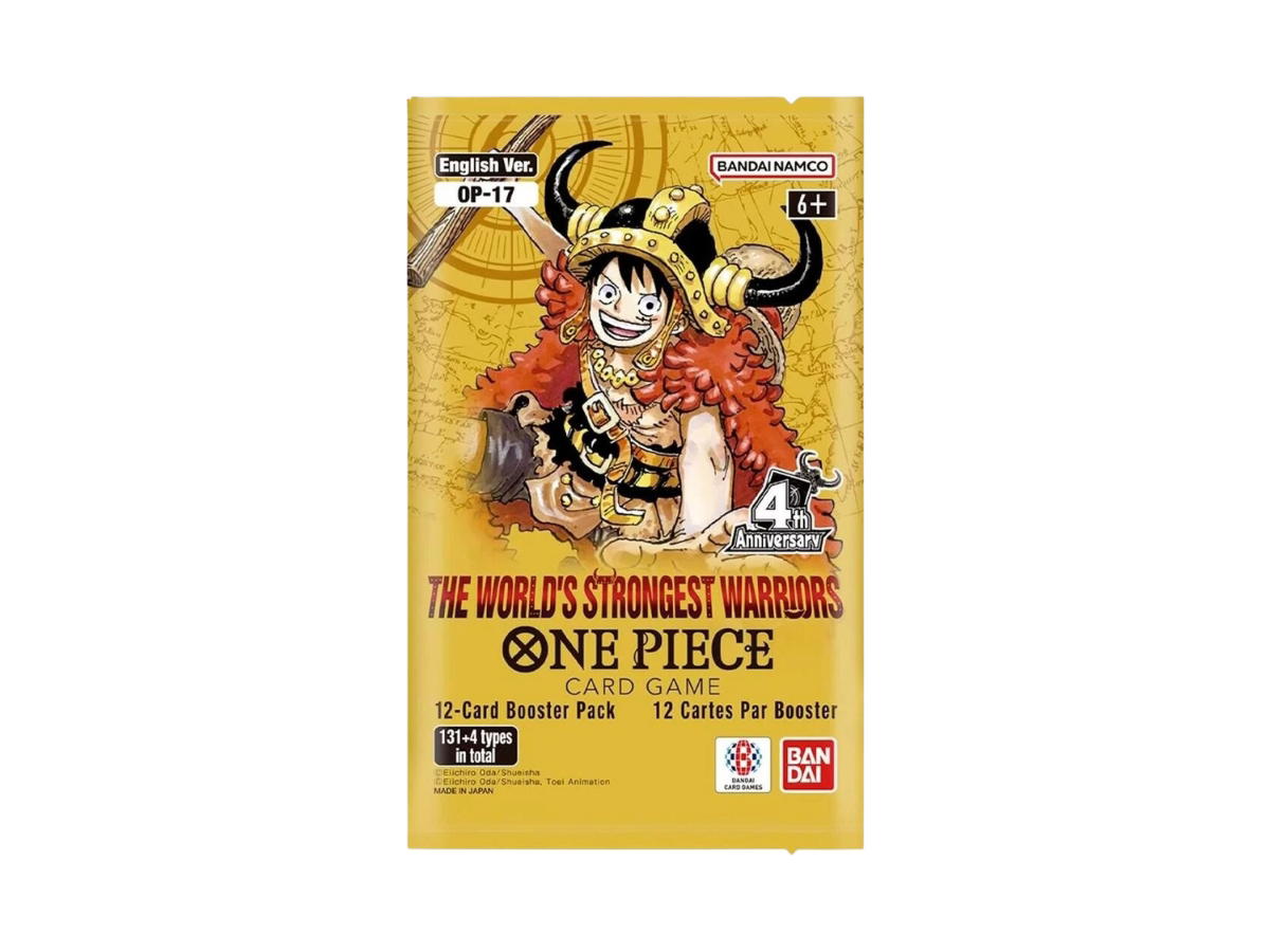 Buy One Piece [OP-17] "The World's Strongest Warriors" Booster Pack (EN) at Sasom – Authentic and Ready to Ship