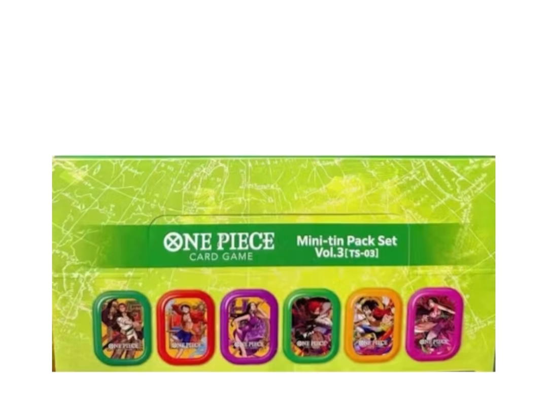 One Piece One Piece [OP-13] "vol.3" Mini-tin Box Set 12 Pieces (JP)