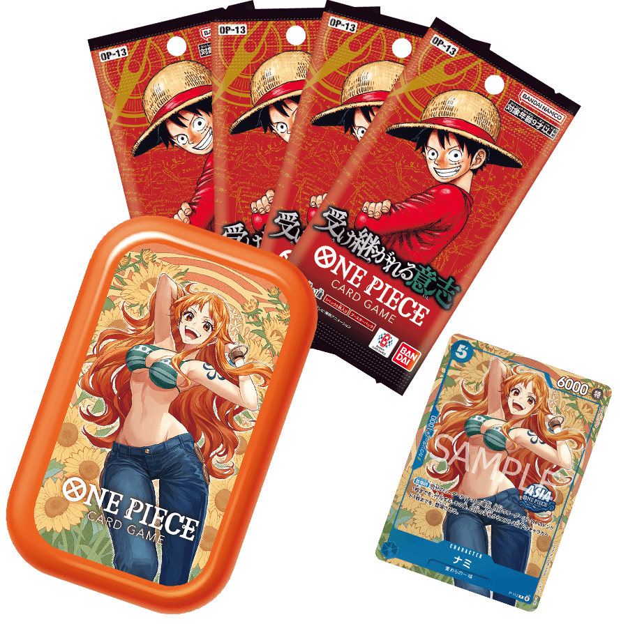 One Piece One Piece [OP13] "Mini-tin Pack Set vol.2" Mini-tin Pack Nami V1 (JP)