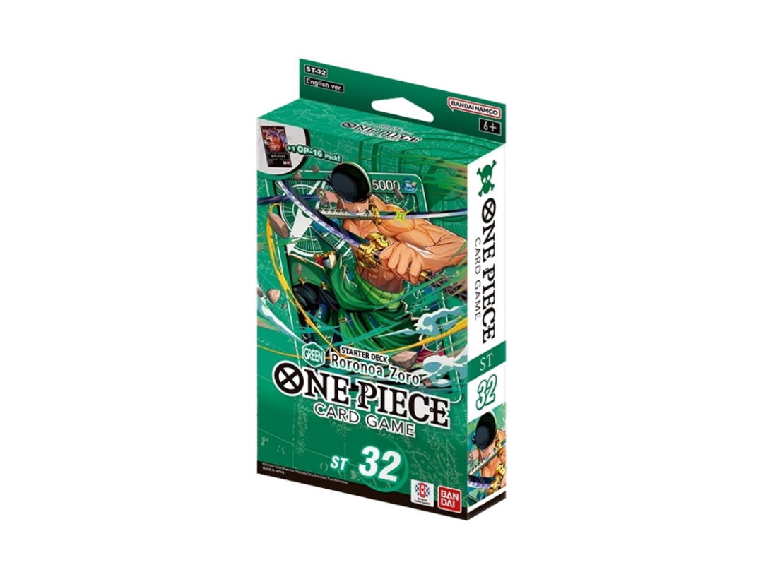 One Piece One Piece [ST-32] "Roronoa Zoro" Starter Deck Green (EN)