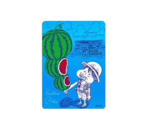 Buy One Piece Watermelon Luffy "NatsuComi Summer Comics Fair 2026 Promo Card" (JP) at Sasom – Authentic and Ready to Ship
