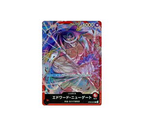 Buy One Piece Edward.Newgate L [OP02-001](Start Deck "Red Edward.Newgate") at Sasom – Authentic and Ready to Ship