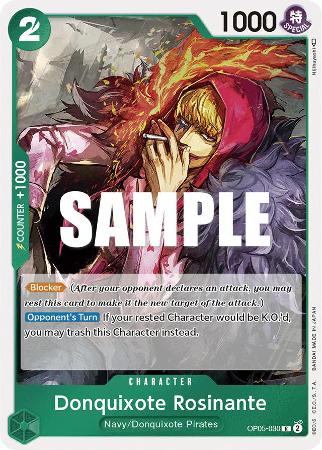 One Piece One Piece Donquixote Rosinante R [OP05-030] Booster Pack "Awakening of the New Era" (EN)
