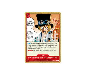 Buy One Piece But Ace Here Said You Deserved It!! R [OP13-019] Booster Pack "Carrying On His Will" (EN) at Sasom – Authentic and Ready to Ship