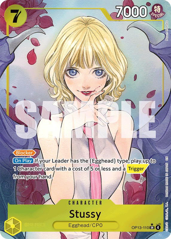 One Piece One Piece Stussy SR [OP13-110] Booster Pack "Carrying On His Will" [AltArt] (EN)