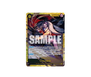Buy One Piece Crocodile SEC [OP14-120] Booster Pack "The Azure Sea's Seven" (EN) at Sasom – Authentic and Ready to Ship