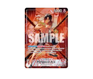 Buy One Piece Portgas.D.Ace L [OP16-001] Booster Pack "The Time Of Battle" [AltArt] (EN) at Sasom – Authentic and Ready to Ship