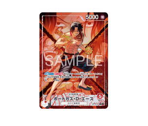 Buy One Piece Portgas.D.Ace L [OP16-001] THE TIME OF BATTLE (JP) at Sasom – Authentic and Ready to Ship