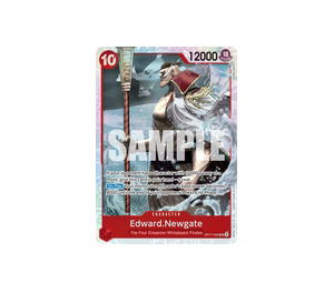 Buy One Piece Edward.Newgate SR [OP17-005] Booster Pack "The World's Strongest Warriors" (EN) at Sasom – Authentic and Ready to Ship