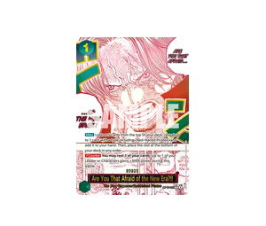 Buy One Piece Are You That Afraid of the New Era?!! R [OP17-037] Booster Pack "The World's Strongest Warriors" [AltArt] (EN) at Sasom – Authentic and Ready to Ship