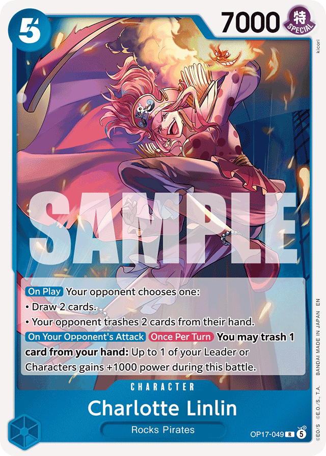 One Piece One Piece Charlotte Linlin R [OP17-049] Booster Pack "The World's Strongest Warriors" (EN)