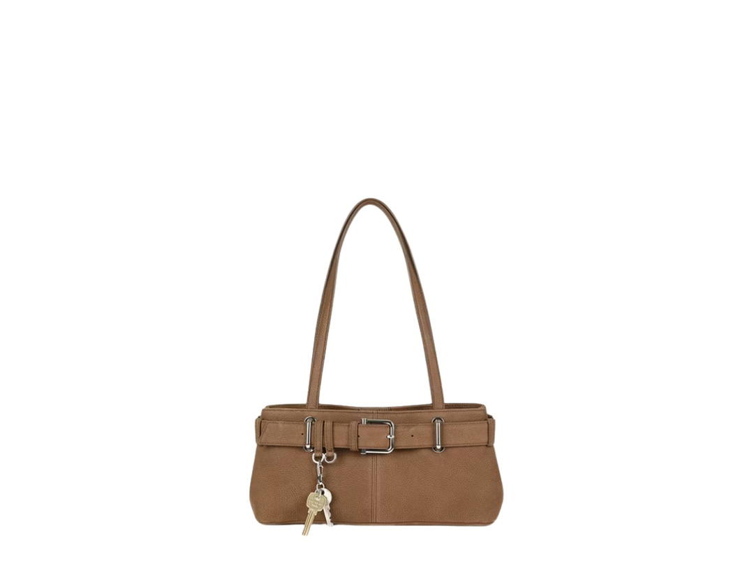Osoi Osoi Brocle Mini Shoulder Bag Nubuck Brown