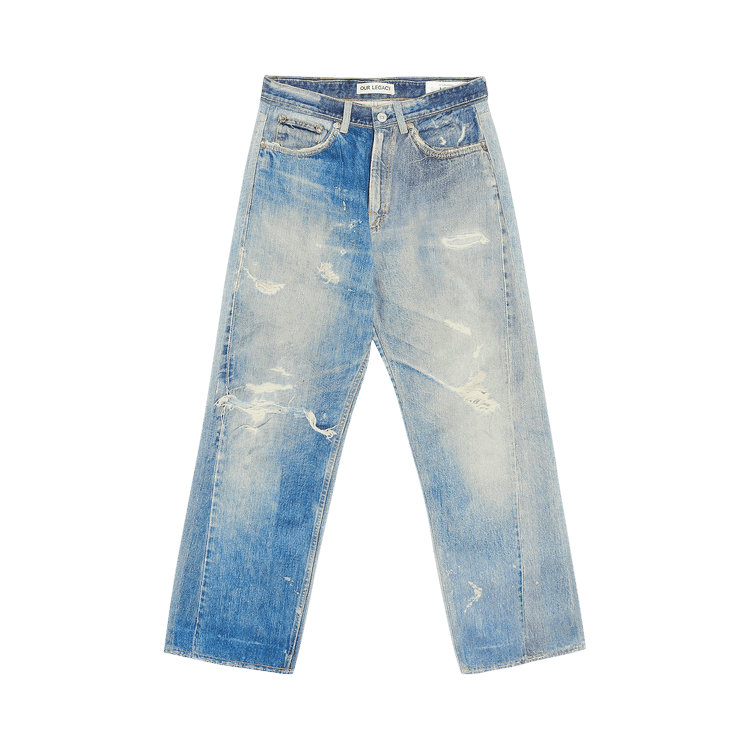 Our Legacy Our Legacy Third Cut Denim 'Digital Blue Print'