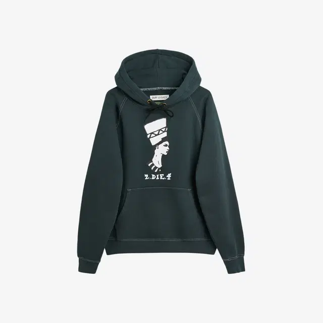 Our Legacy Our Legacy x Denim Tears x Tupac Workshop Hoodie Black 2.Die.4 Print - view 2
