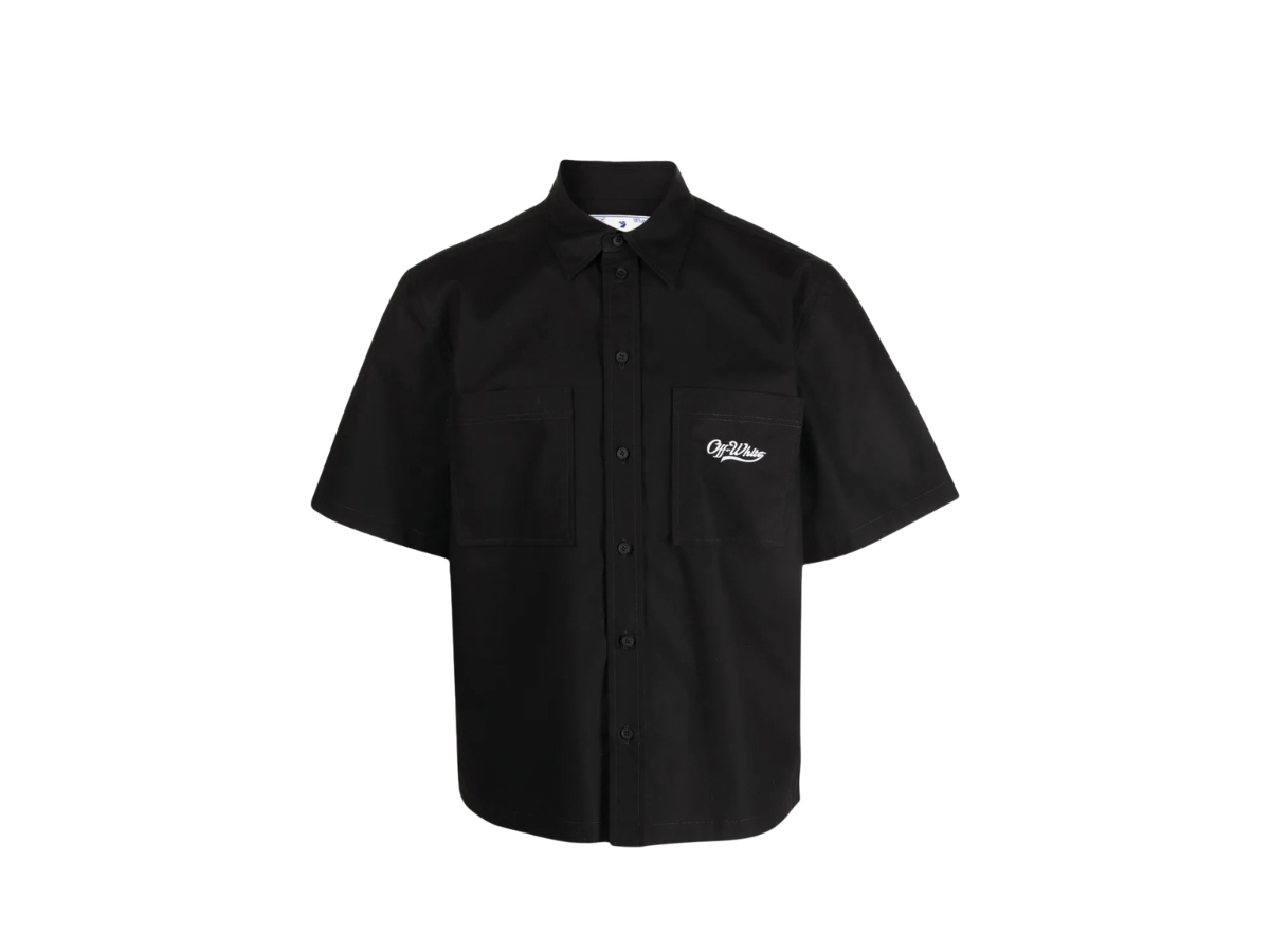 Off-White Off-White Wave Off Summer Shirt Black
