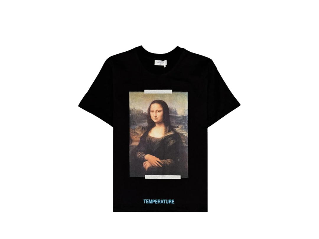 Off-White Off-White Mona Lisa T-shirt Black
