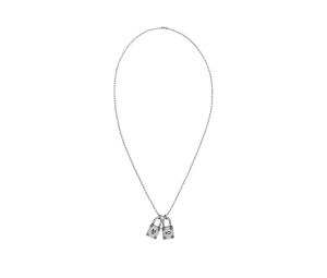 Buy OY Double Lock Necklace Silver at Sasom – Authentic and Ready to Ship