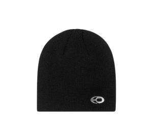Buy OY Metal Logo Beanie Black at Sasom – Authentic and Ready to Ship