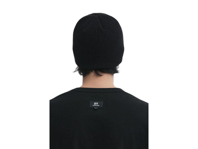 OY OY Metal Logo Beanie Black - view 4